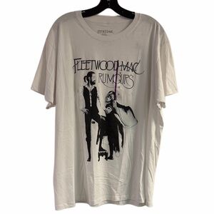 NWT Fleetwood Mac White T-Shirt Size XL